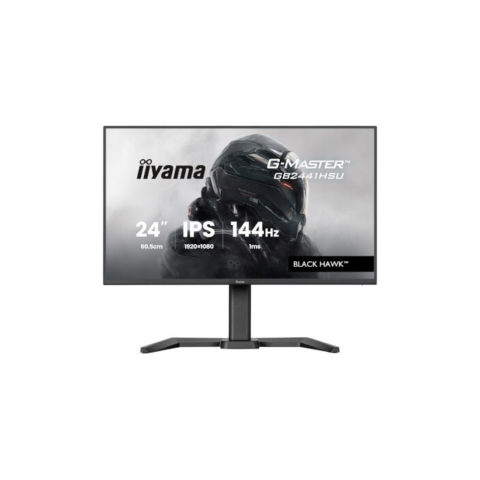 Moniteur 24" GMaster BlackHawk IPS FullHD HP Pivot