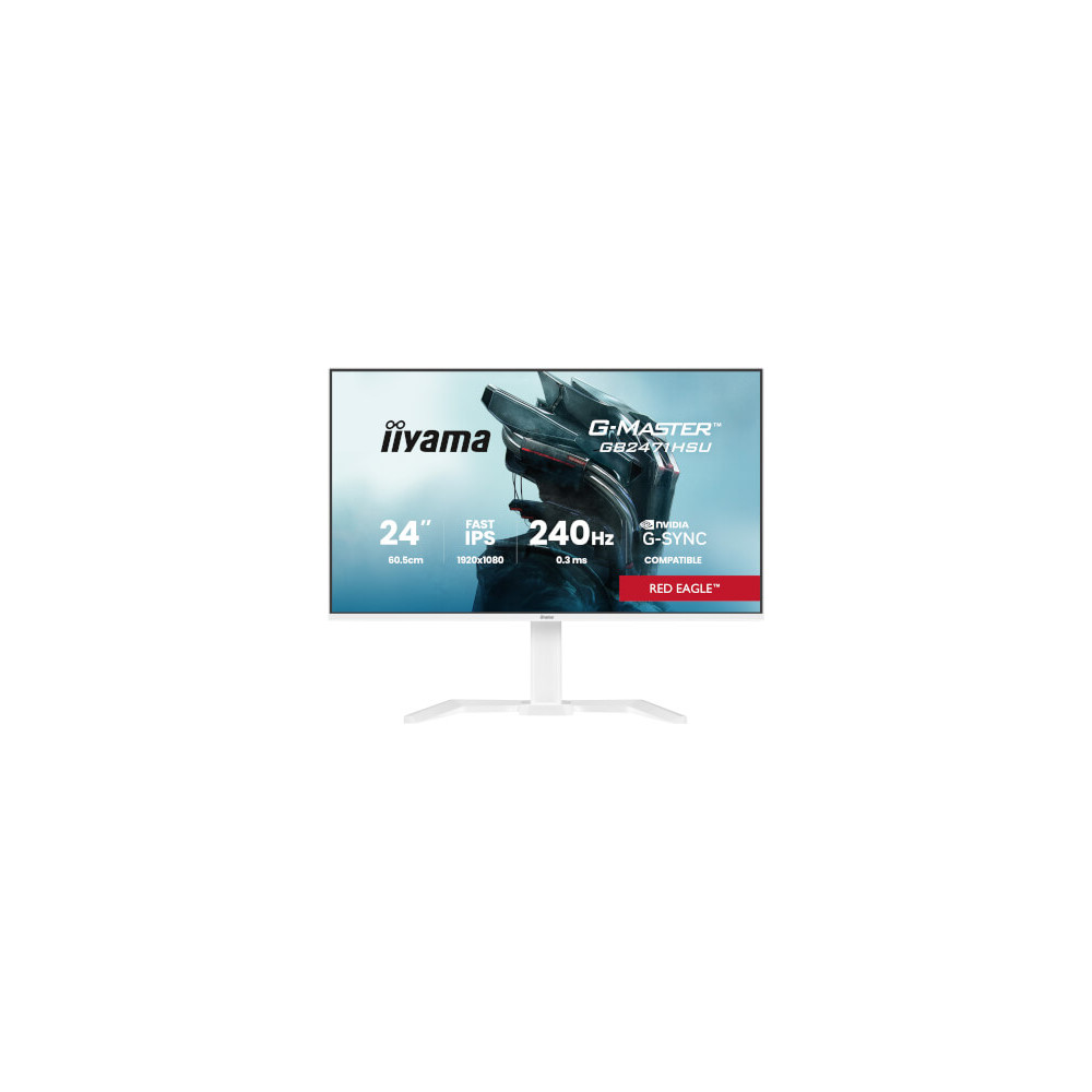 Moniteur 24'' fast IPS GMaster Red Eagle fullHD HP