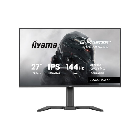 Moniteur 27" G-Master Black Hawk IPS QHD HP Pivot
