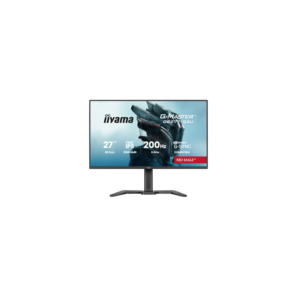 Moniteur 27" G-Master RedEagle IPS 2K HP Hub Pivot