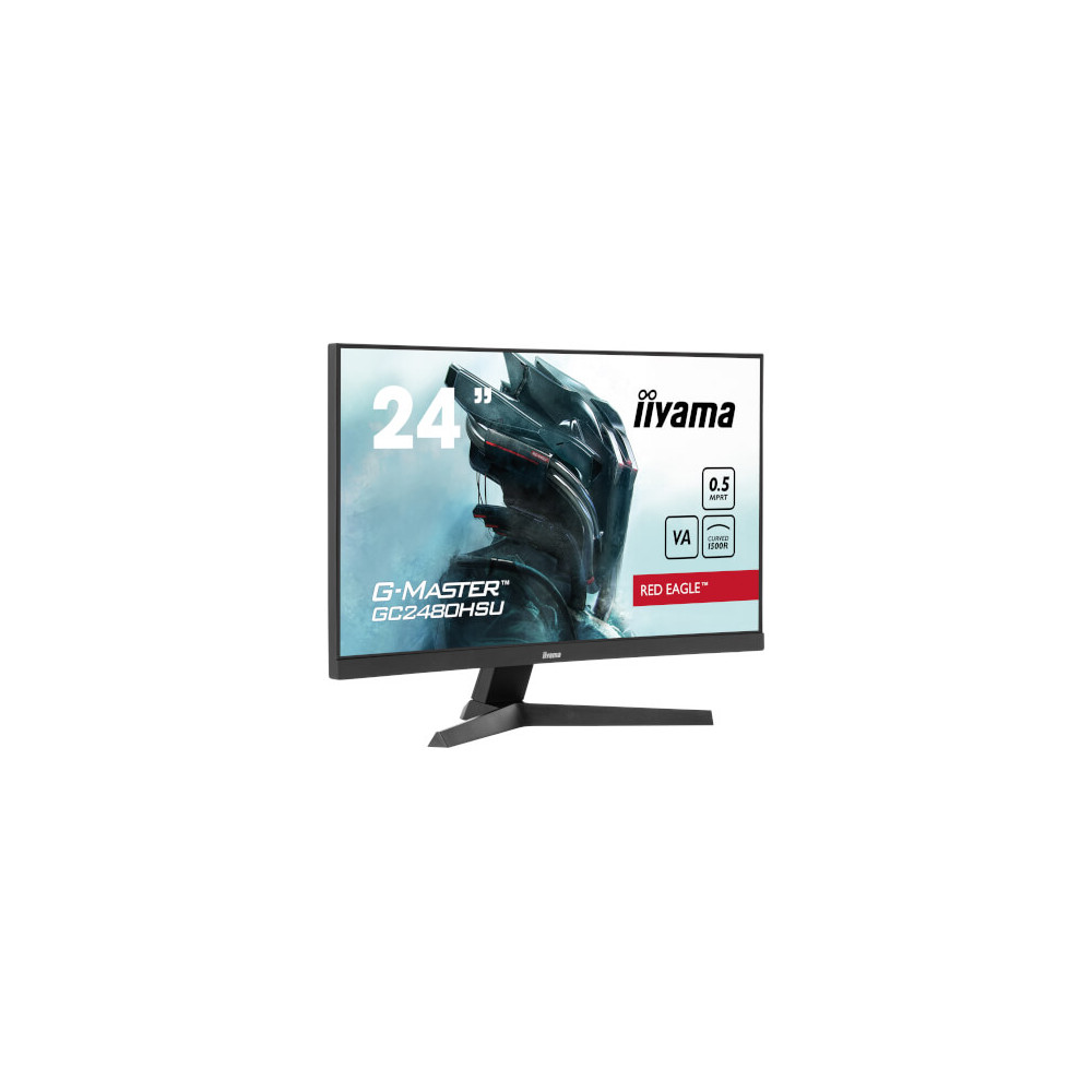 Moniteur 24" VA incurvé Red Eagle full HD à 180Hz