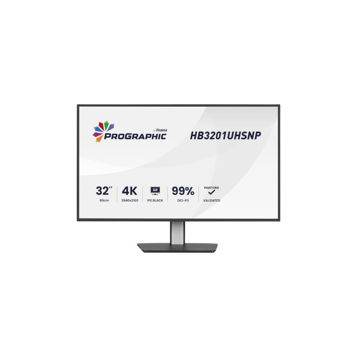 Moniteur 32'' Ultra mince IPS Black Prographic 4K