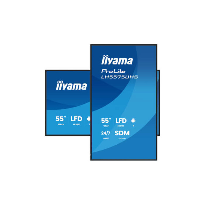 Moniteur 55'' IPS 4K UHD 3840x2160 8ms 24/7 HP