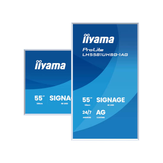 Moniteur 55" IPS Led 4K UHD dalle VA HP Android OS