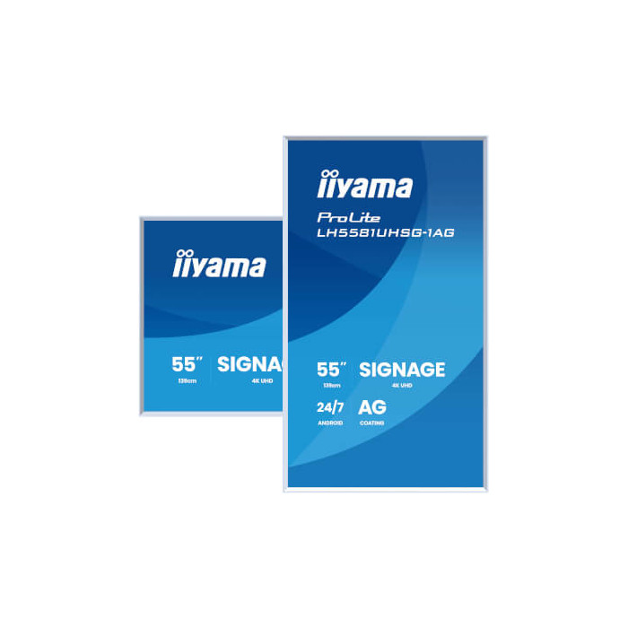 Moniteur 55" IPS Led 4K UHD dalle VA HP Android OS