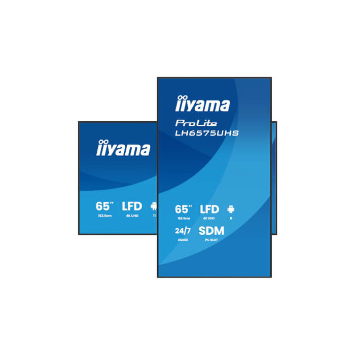 Moniteur 65'' IPS 4K UHD 8ms Android 24/7 HP