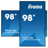 Moniteur 98" 4K IPS HP VGA/HDMI/DP/DVI