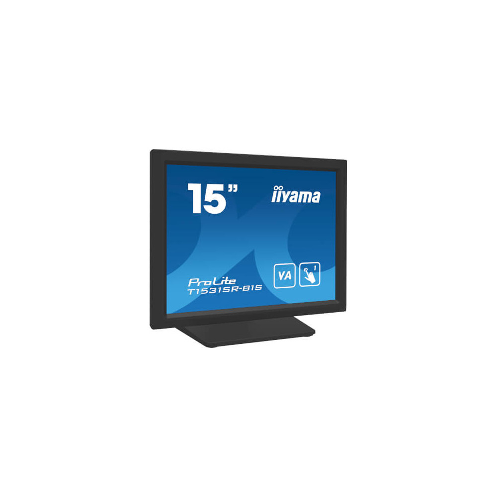 Moniteur 15" Tactile Resistif VA 1024x768 HP
