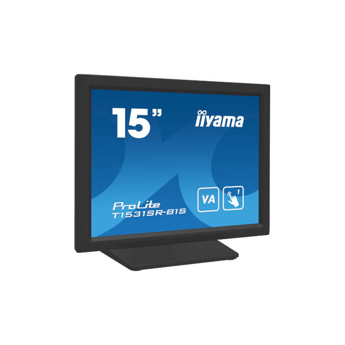 Moniteur 15" Tactile Resistif VA 1024x768 HP