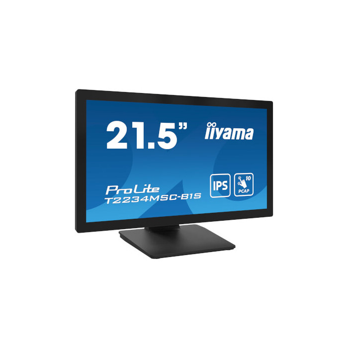 Moniteur tactile 21,5" full HD VGA/HDMI/DP