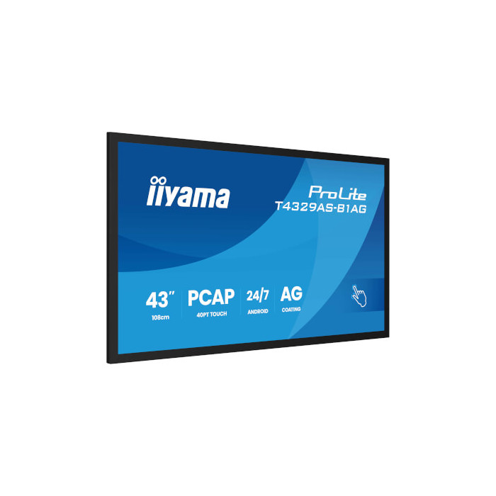 Moniteur 43'' VA tactile interactif 4K UHD Android