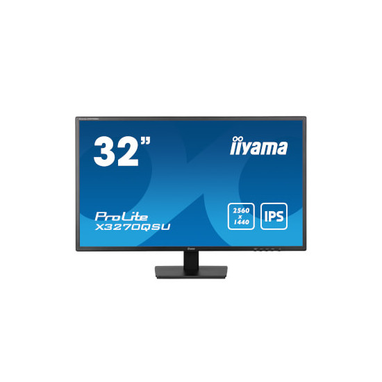 Moniteur 32" IPS WQHD DP/HDMI