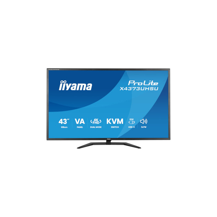 Moniteur 43'' VA G-Master Red Eagle 4K HP KVM