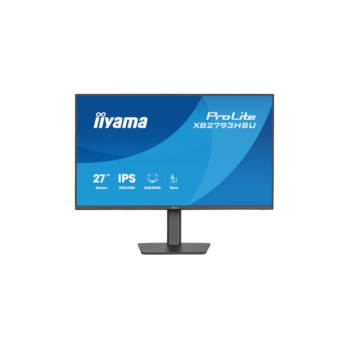 Moniteur 27'' ultra mince IPS full HD HP