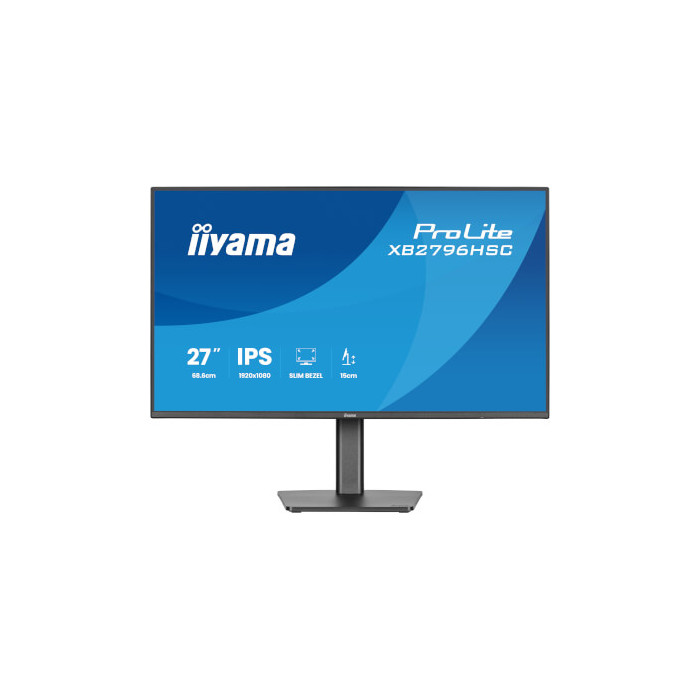 Moniteur 27'' Ultra mince IPS Full HD HP