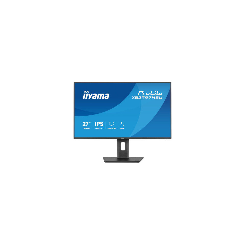 Moniteur 27" Ultra Mince IPS full HD 4ms HP pivot