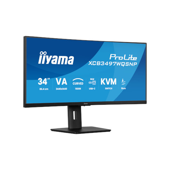 Moniteur 34'' VA incurvé 3440x1440 à 120Hz 0,4ms