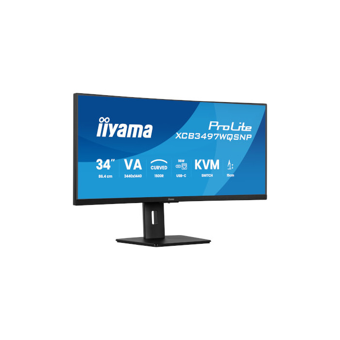 Moniteur 34'' VA incurvé 3440x1440 à 120Hz 0,4ms