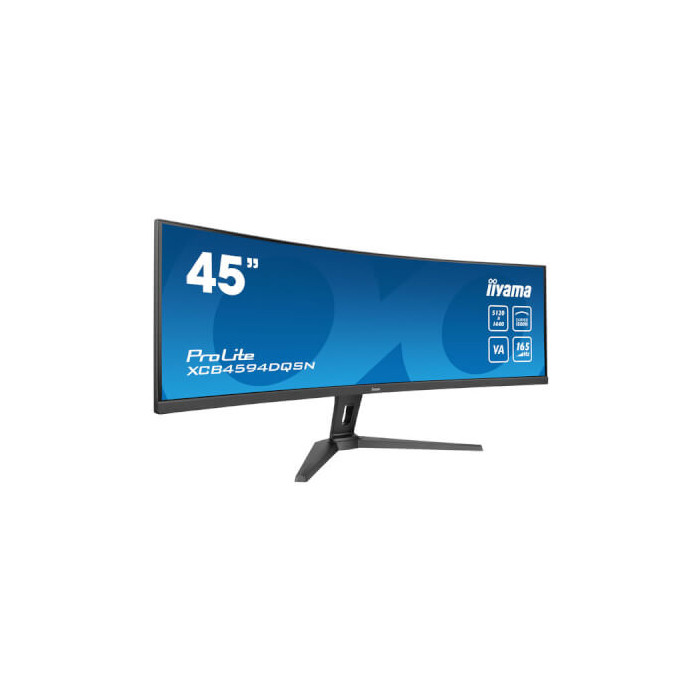 Ecran incurvé 45" VA 5120x1440 DP/HDMI