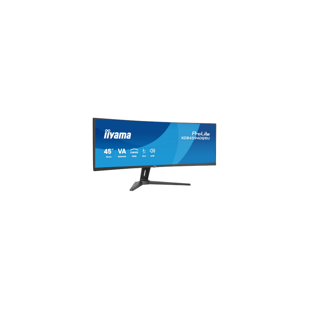 Moniteur 45'' VA incurvé 5120x1440 à 75Hz 2ms HP