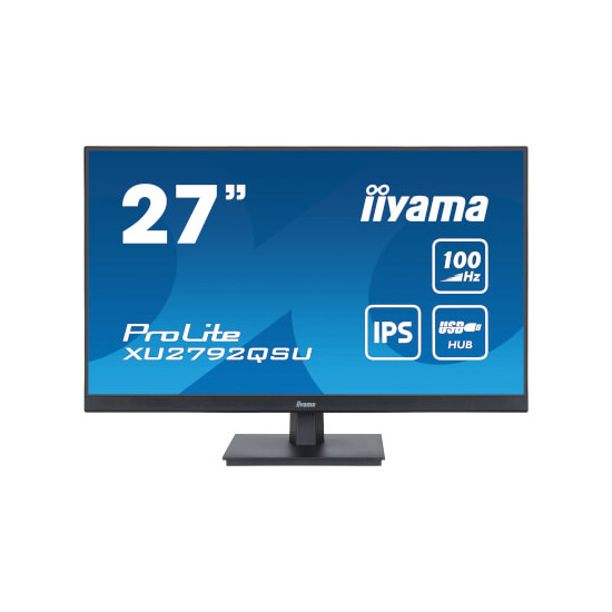 Moniteur 27" Ultra Mince IPS 2560x1440 100Hz HP