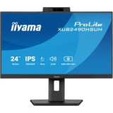 Moniteur 24" Ultra mince IPS Webcam Pivot HubUSB