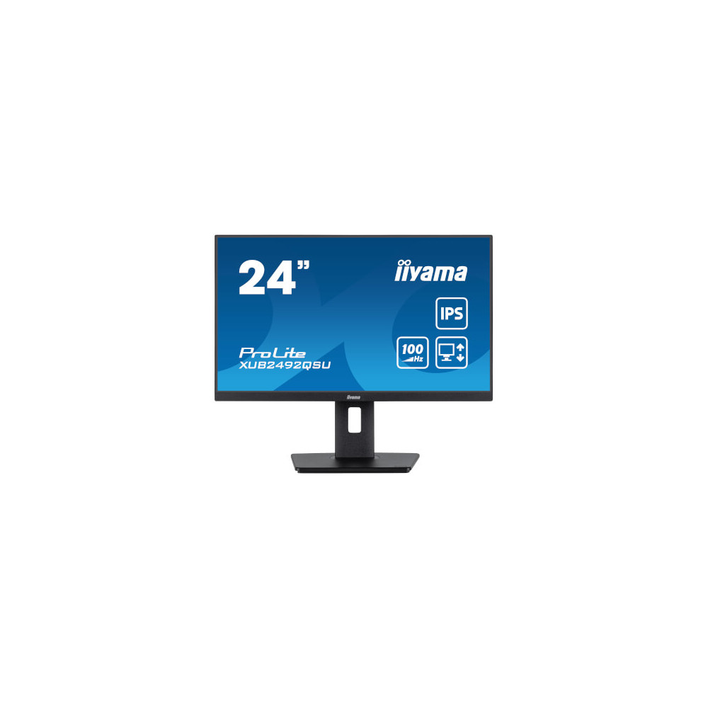 Moniteur 24" Ultra mince IPS WQHD DP/HDMI Pivot