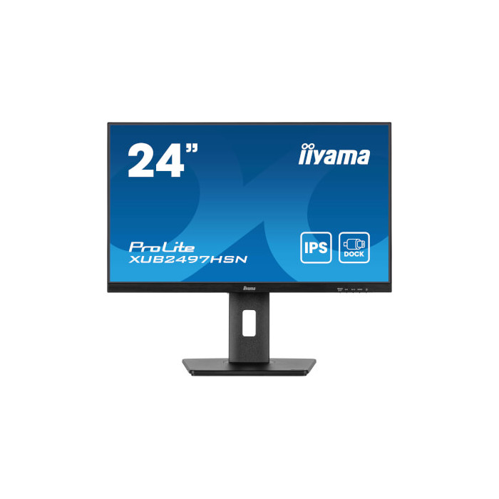 Ecran 24" Ultra mince IPS DP/HDMI Dock USB pivot