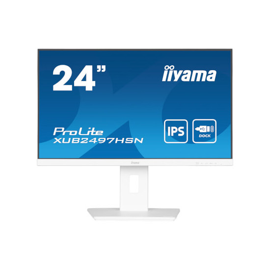 Moniteur 24" Ultra mince IPS DP/HDMI Dock USB