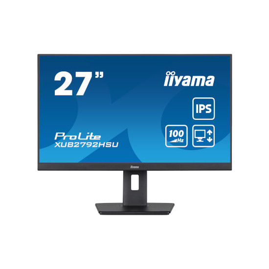 Moniteur 27" Ultra mince IPS Full HD DP/HDMI Pivot