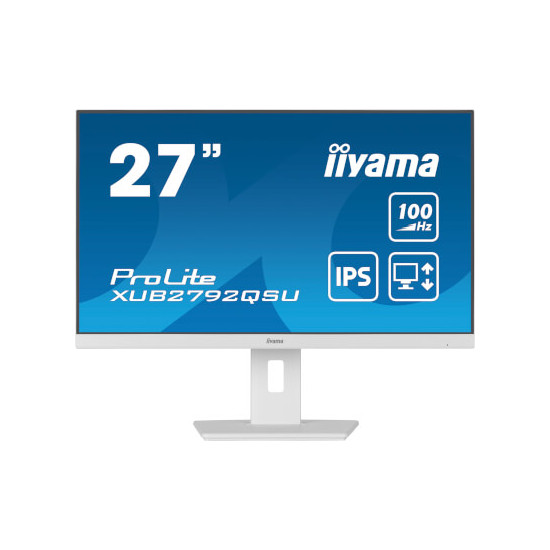 Moniteur 27" Ultra mince IPS WQHD DP/HDMI Pivot