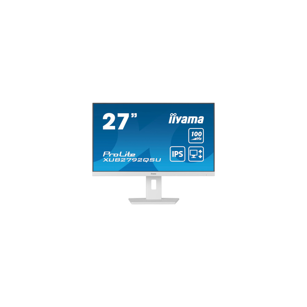 Moniteur 27" Ultra mince IPS WQHD DP/HDMI Pivot