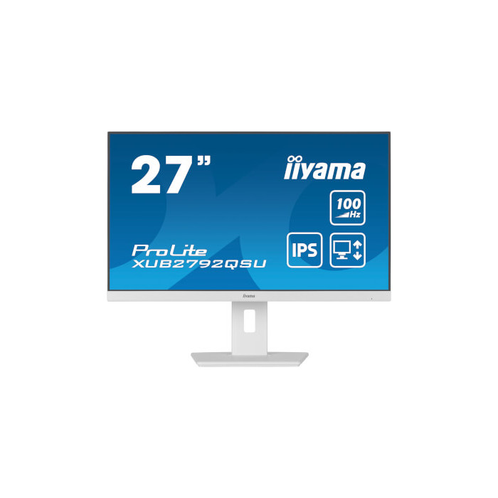 Moniteur 27" Ultra mince IPS WQHD DP/HDMI Pivot