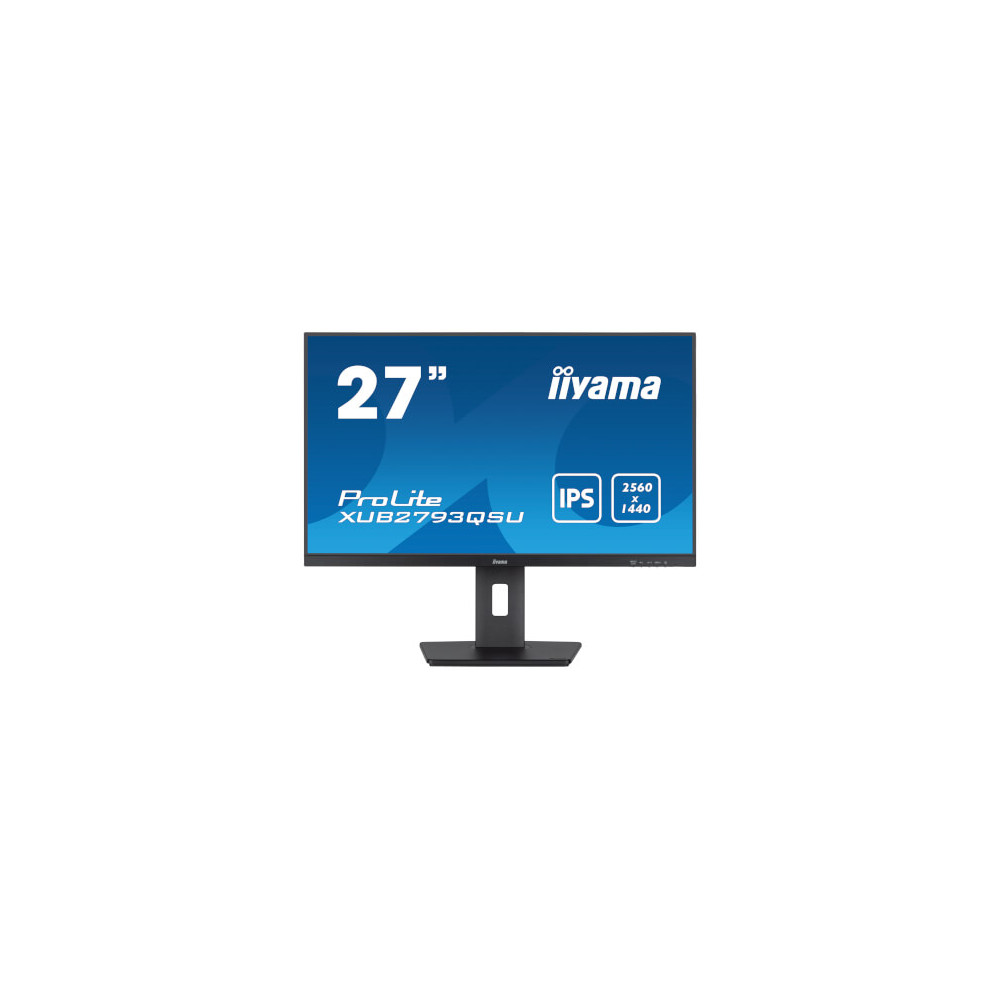 Moniteur 27" Ultra mince IPS WQHD DP/HDMI Pivot
