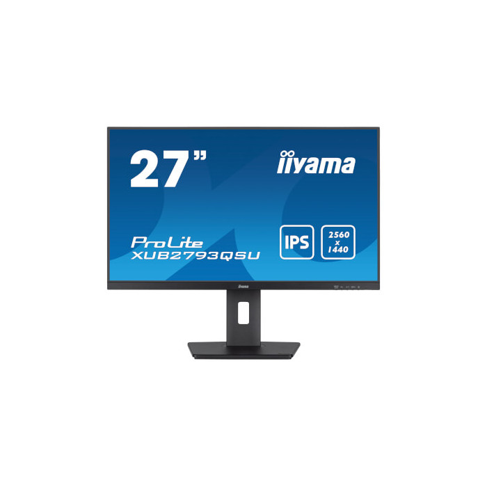 Moniteur 27" Ultra mince IPS WQHD DP/HDMI Pivot