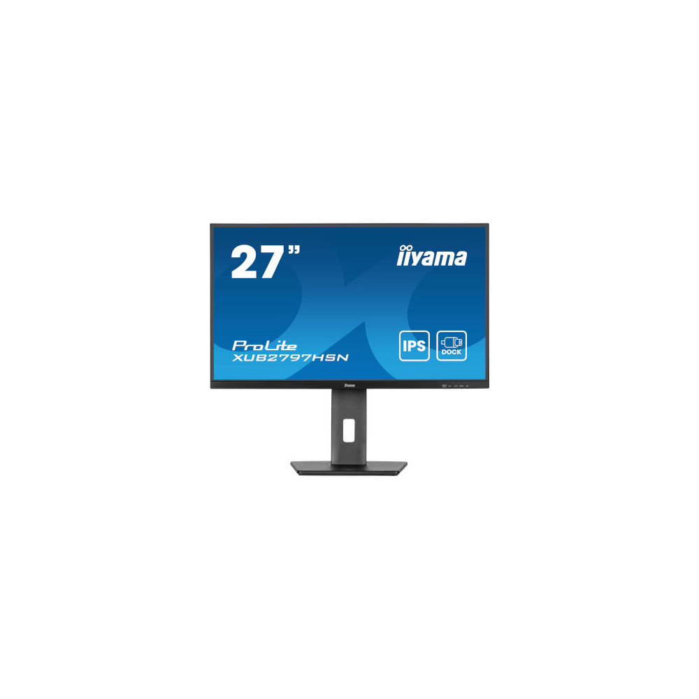 Moniteur 27" IPS FullHD DP/HDMI Dock USB-C