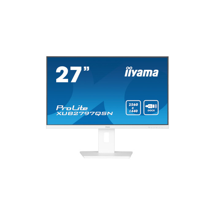 Moniteur 27" Ultra mince IPS 2560x1440 Dock USB-C