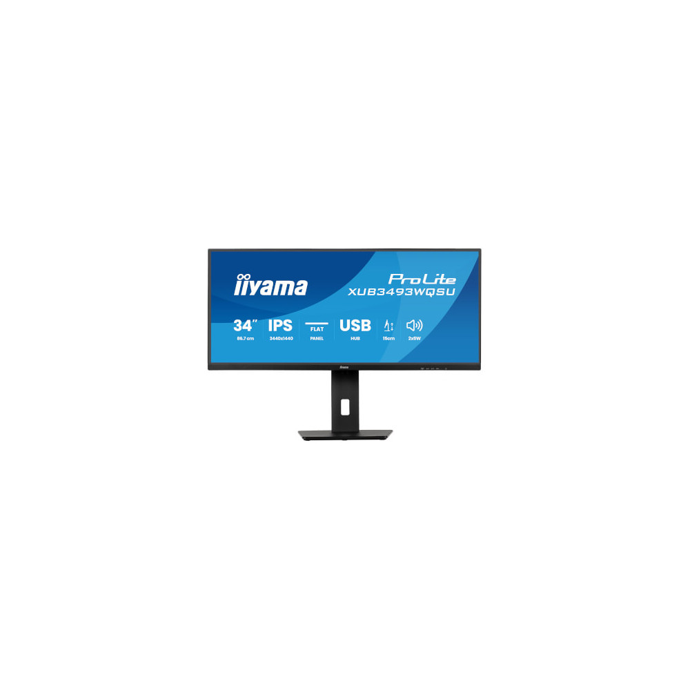 Moniteur 34'' IPS Ultra Wide 3440x1440 à 120Hz 1ms