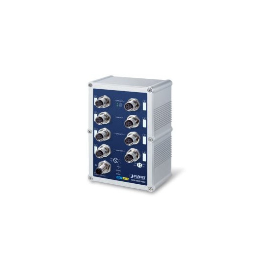 Switch Indus IP67 8 ports M12 100Mbits