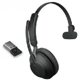 Casque Evolve2 65 mono UC USB-A+ dongle