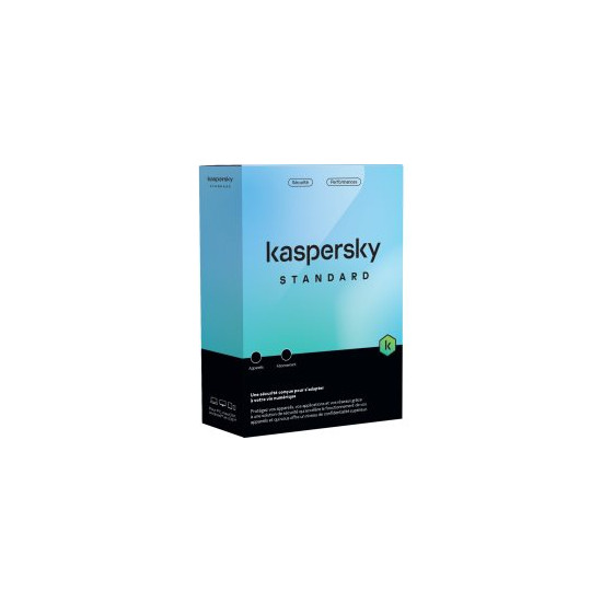 Kaspersky Standard 1 an 1 Poste