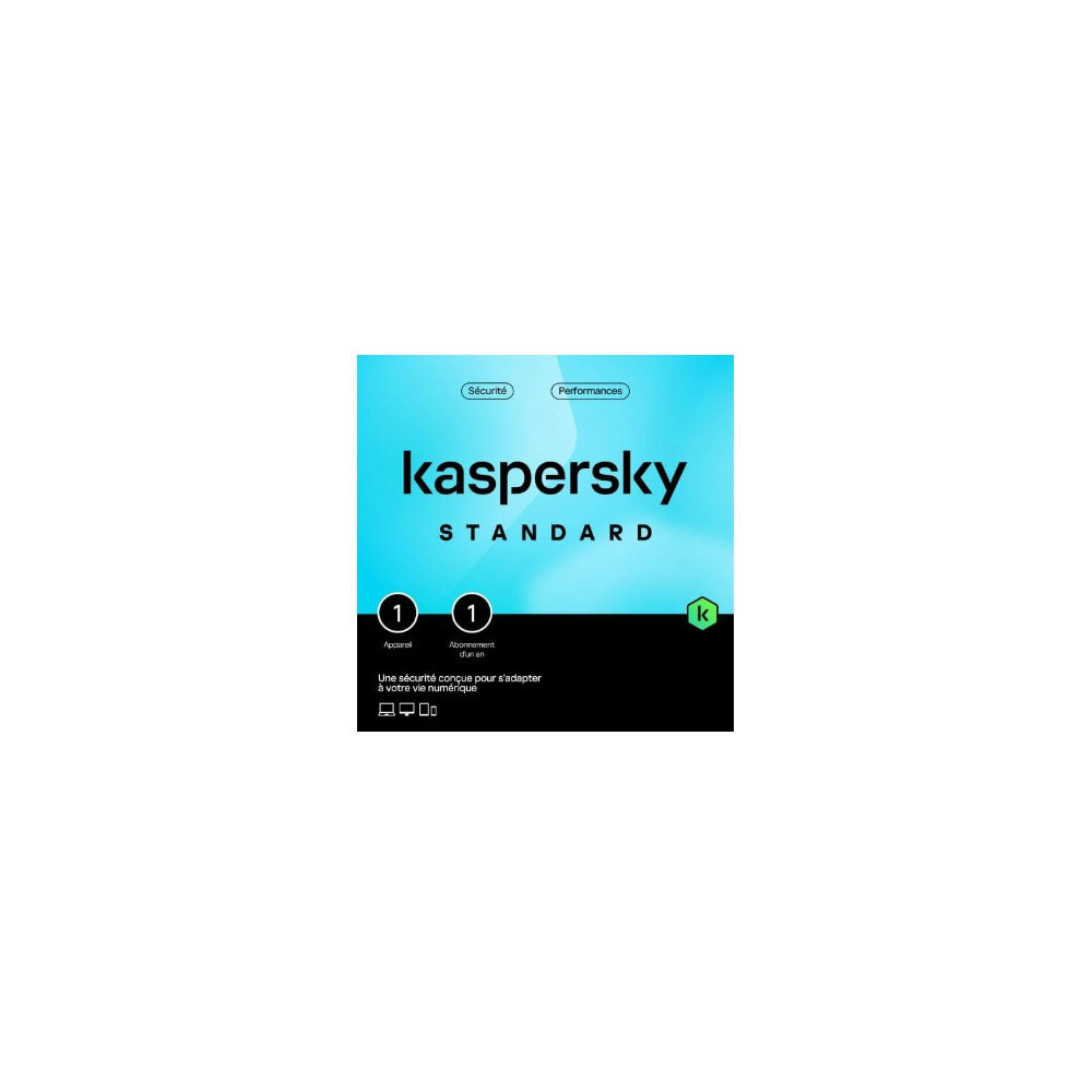 Kaspersky Standard 1 an 1 Poste OEM