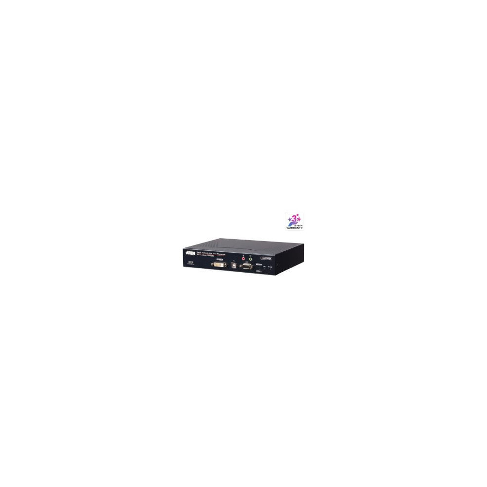 Emetteur console KVM DVI-D Dual Link USB over IP