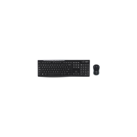 Ensemble clavier souris sans fil logitech MK270