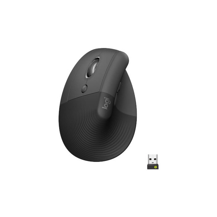 Souris s.fil ergonomique Lift Left (pour gaucher)