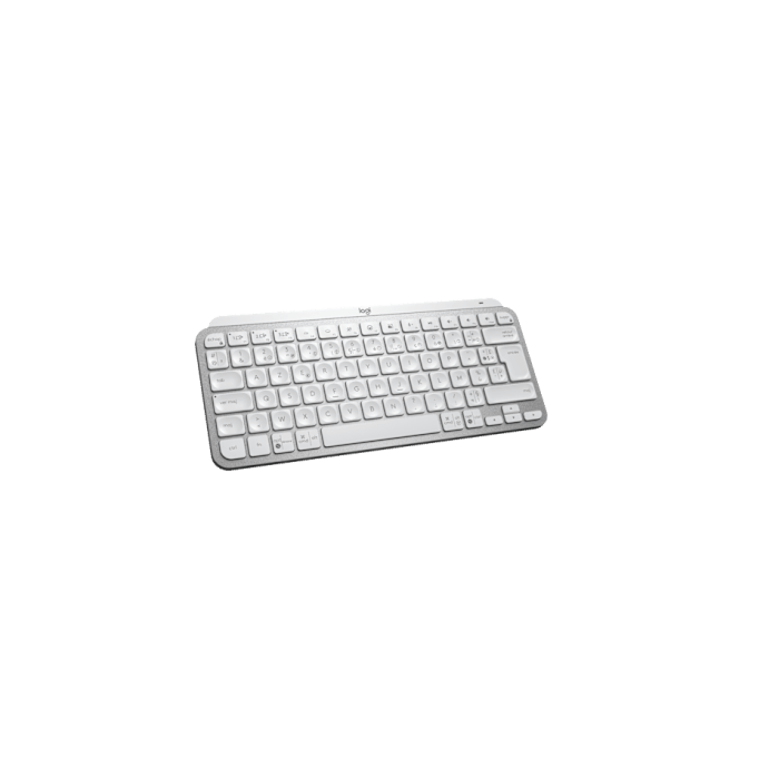 Clavier MX Keys Minimalist s.fil éclairé Gris pâle