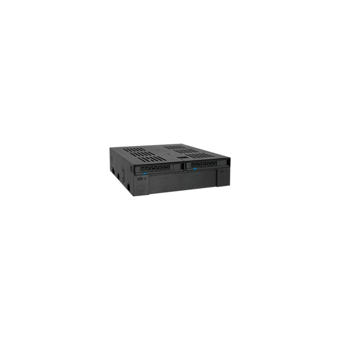 Rack Amovible 5,25" 2x 2,5" Sata/SAS + 1 empl.3,5"