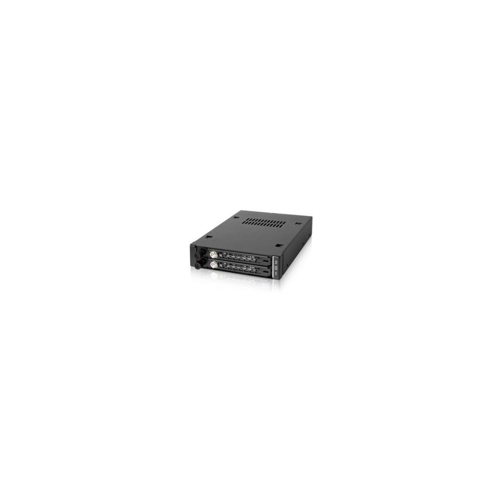 Rack amovible industriel 2x 2.5” Sata 3"1/2