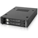 Rack amovible industriel 2x 2.5” Sata 3"1/2