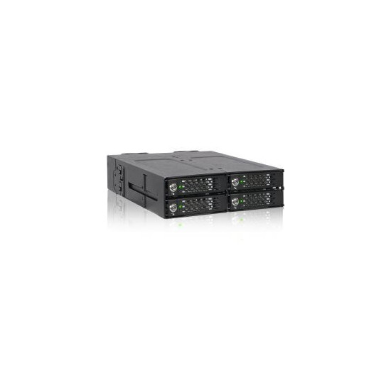 Rack amovible 4 baies SSD NVMe M.2 5.25" SFF-8643